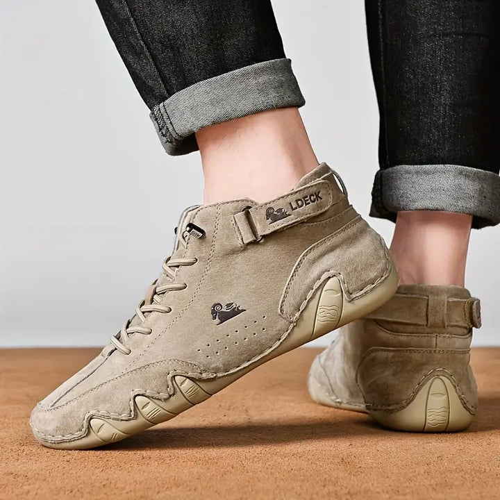 Hoymans heren waterdichte schoenen, perfect voor een robuuste outdoor look.