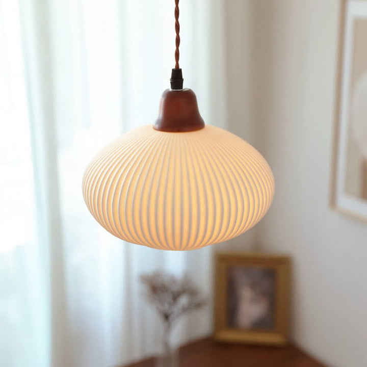 Stijlvolle Keramische Hanglamp - Rustiek Design