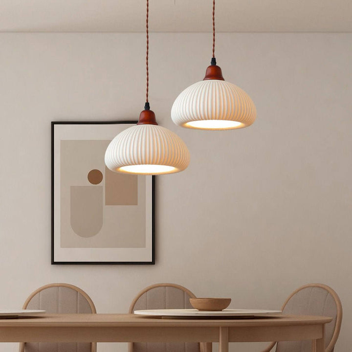 Stijlvolle Keramische Hanglamp - Rustiek Design