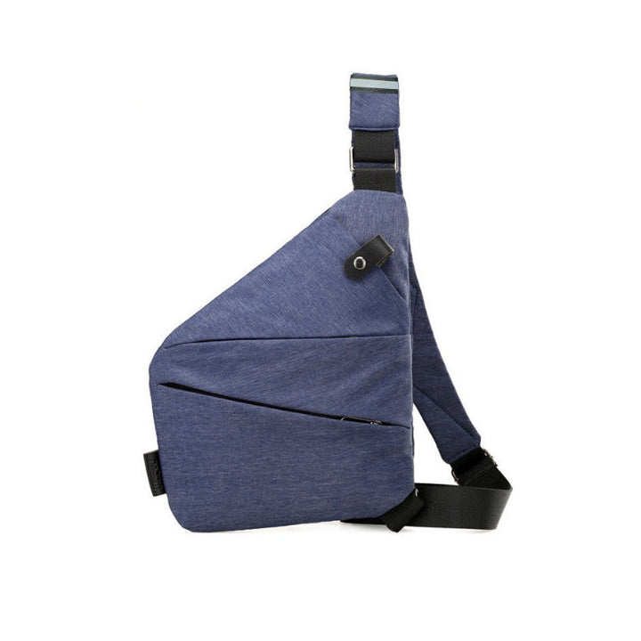 Praktische heren anti-diefstal tas, waterafstotend en lichtgewicht, perfect voor actieve reizigers.