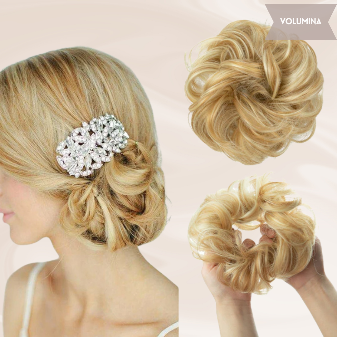 Luxe haaraccessoire haarknot voor dames