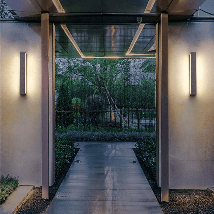 LED Buitenwandlamp - Rechte Hoek Design