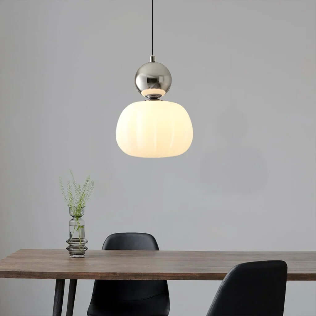 Art Deco Hanglamp - Crème Stijl