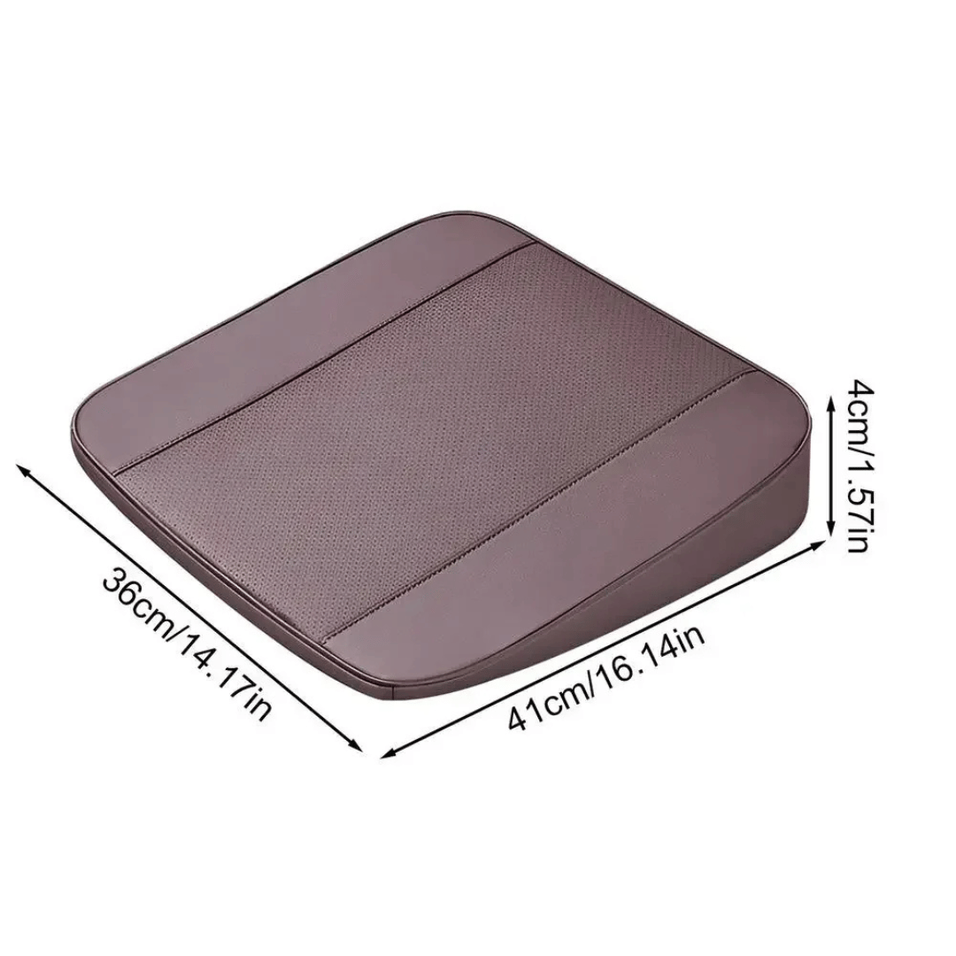 Complete set auto accessoires inclusief ergonomisch zitkussen