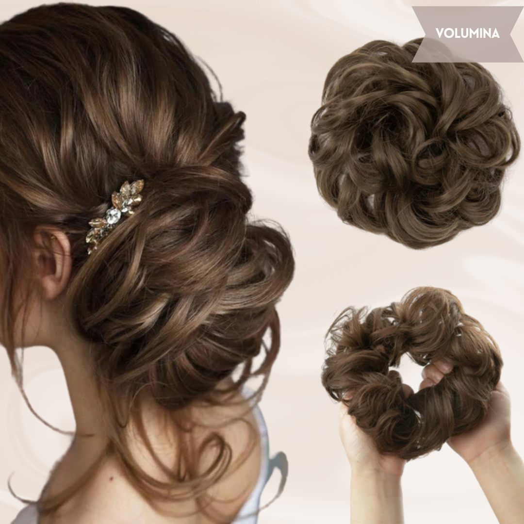Prachtige messy bun voor een nonchalante look