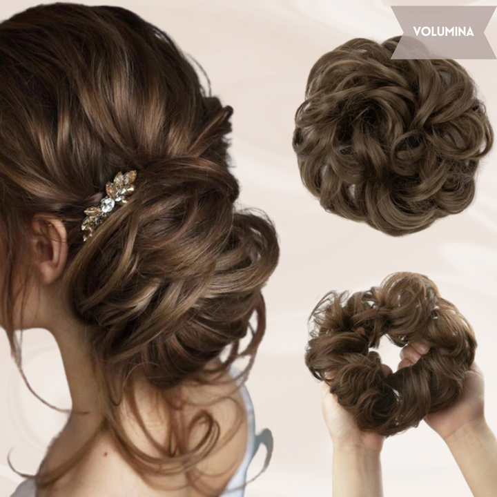 Prachtige messy bun voor een nonchalante look