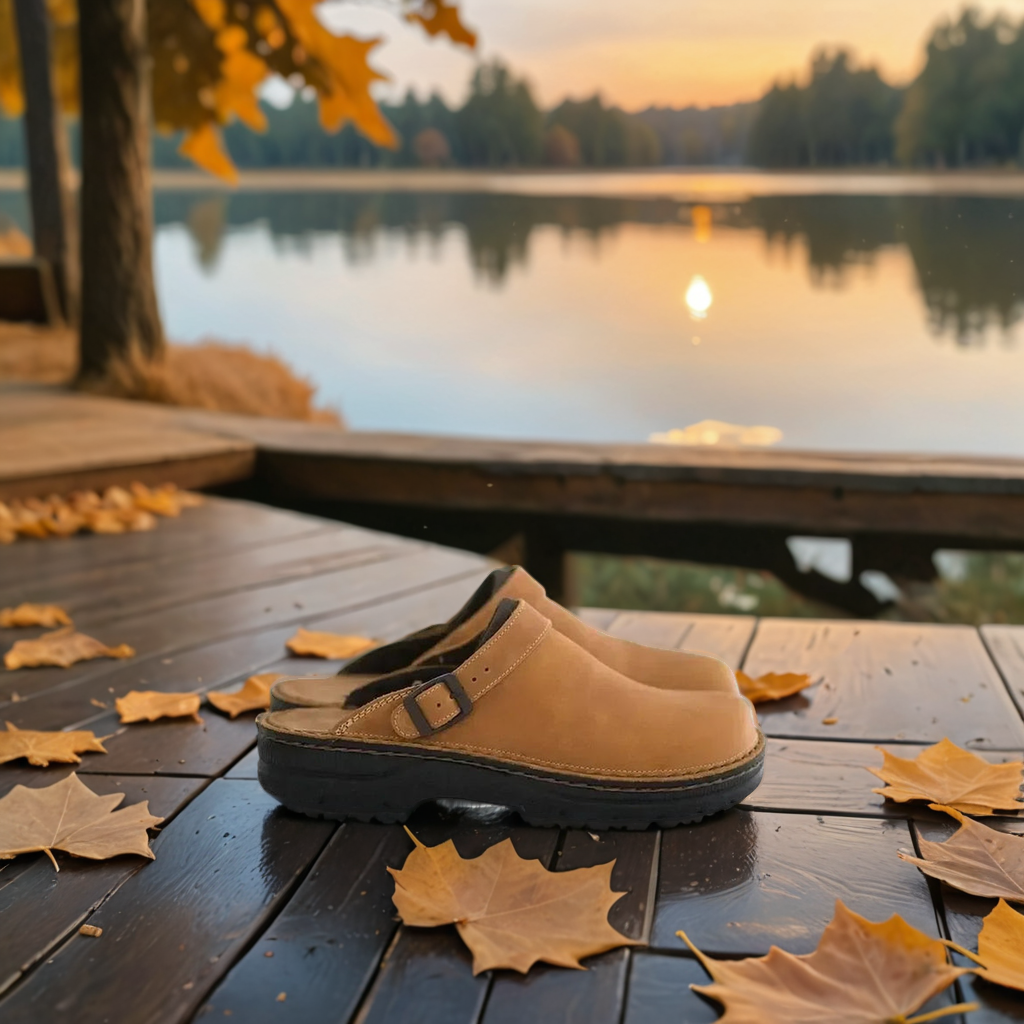 Beige dames orthopedische pantoffels voor ultiem comfort en optimale voetondersteuning, verstelbaar en antislip.