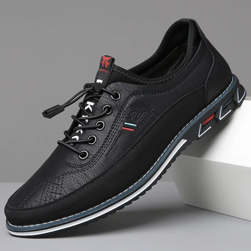Comfortabele herenschoenen met flexibele zool en moderne uitstraling
