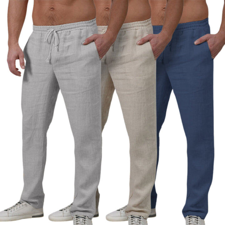 Stijlvolle en luchtige herenmode zomerbroek Model Finn, ideaal voor een casual outfit