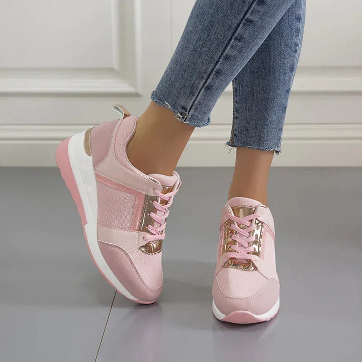 Dames vrijetijdsschoenen in diverse kleuren: Beige, Grijs, Roze, Groud