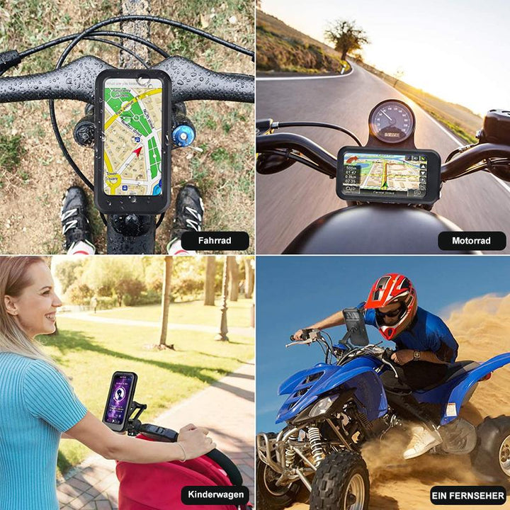 Robuuste fiets telefoontas met usb aansluiting en lader