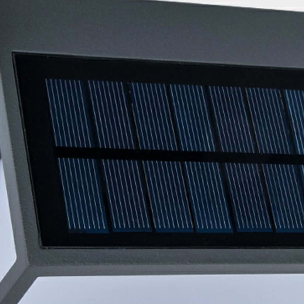 Moderne Buitenwandlamp met Zonne-energie & Sensor
