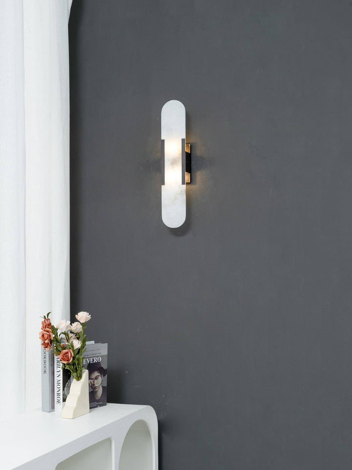 Moderne Wandlamp - Albast & Metaal