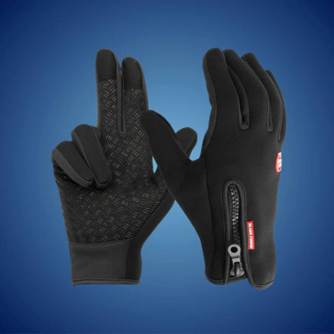 Geavanceerde verwarmde thermohandschoenen met touchscreen voor optimale warmte en functionaliteit bij koud weer.