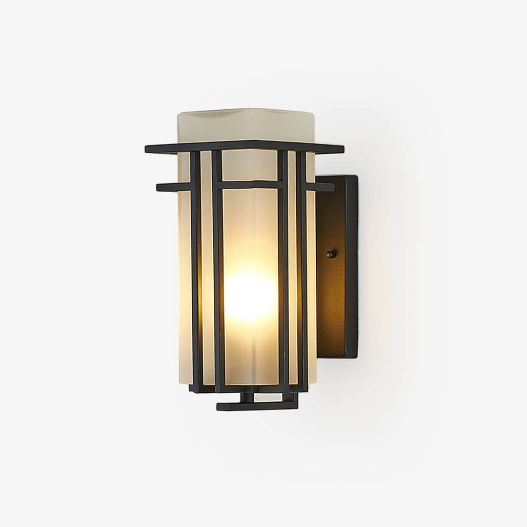 Buiten Wandlamp - IJzer & Glas