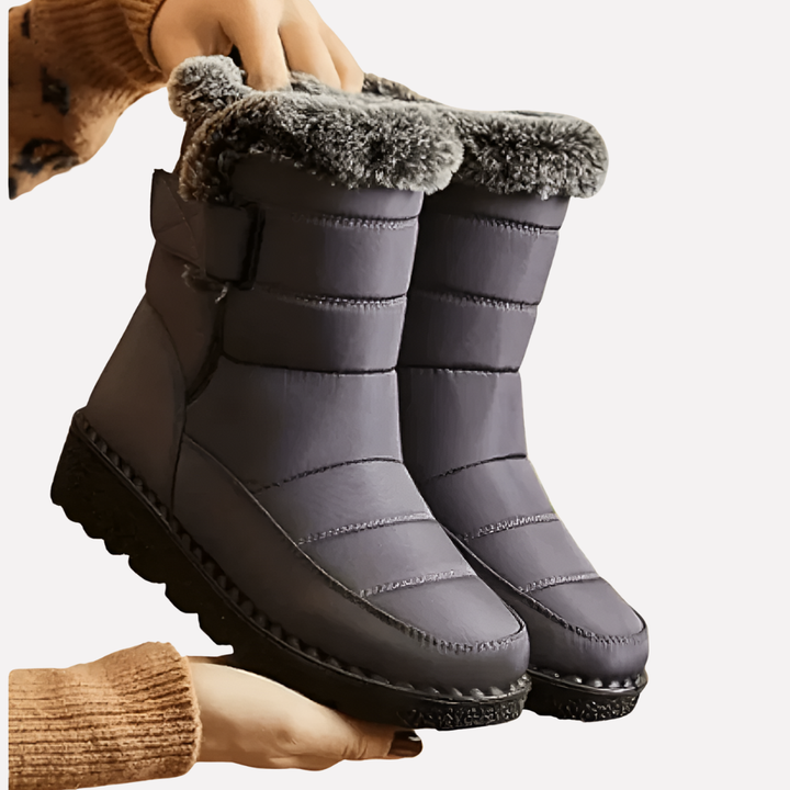 Nieuwe waterdichte dames winterlaarzen, extreem warm en comfortabel met antislip voor wintermode.