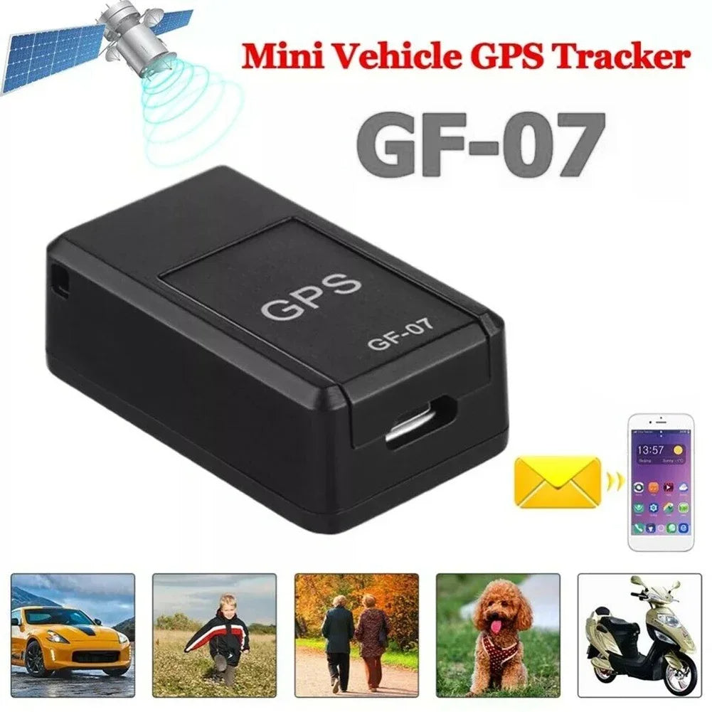 Compacte magnetische GPS tracker voor auto's; discreet plaatsen voor realtime locatiebepaling & volgen.