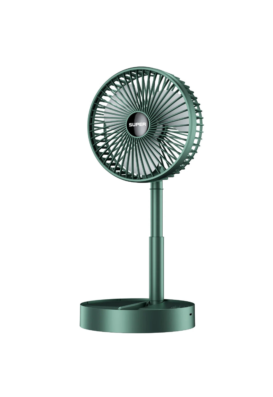 Veelzijdige opvouwbare USB-ventilator voor thuis, kantoor, slaapkamer of kamperen.