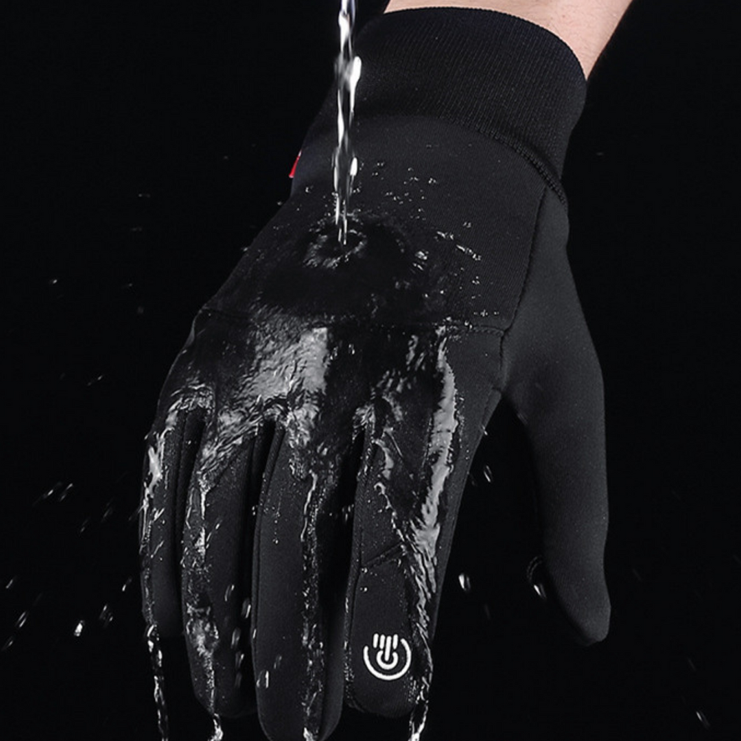 Unisex winter touchscreen handschoenen, waterafstotend, warm en winddicht. Ideaal voor fietsen en buitensport.