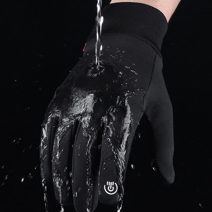 Unisex winter touchscreen handschoenen, waterafstotend, warm en winddicht. Ideaal voor fietsen en buitensport.