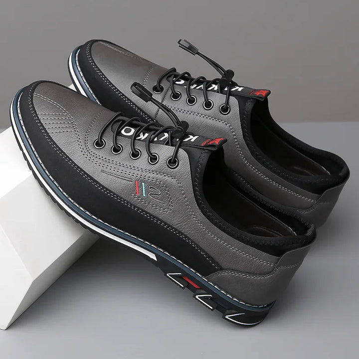 Orthopedische comfort schoenen voor heren met ademend bovenwerk
