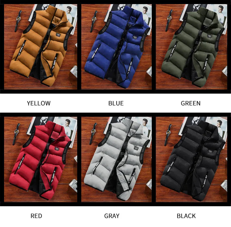 Warmte en stijl: Sammy Jackson heren bodywarmer, essentieel wintervest voor mannen.
