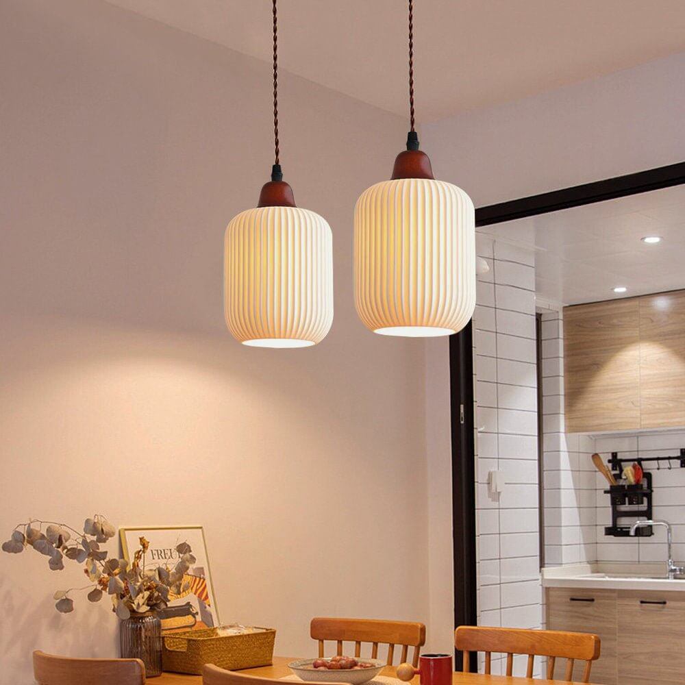 Stijlvolle Keramische Hanglamp - Rustiek Design