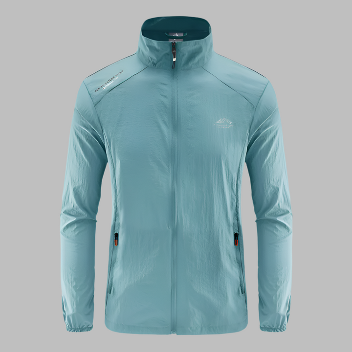 Stijlvolle heren winddichte zomerjas, waterafstotend en lichtgewicht. Perfect voor sportieve en casual looks.