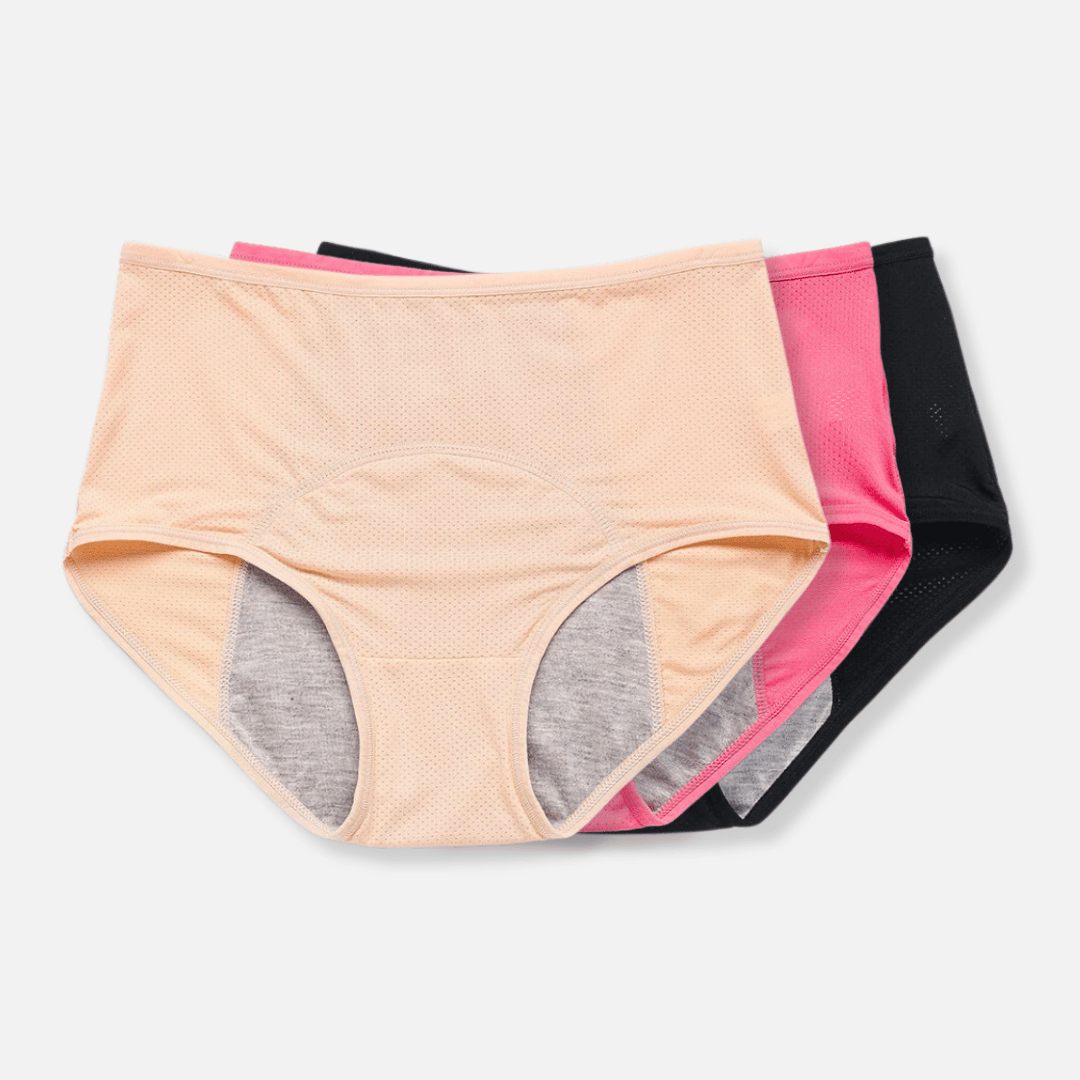 Comfortabele lekvrije damesslip: Aurora ComfortSlip, voor dagelijkse hygiëne en bescherming. Elegant damesondergoed.