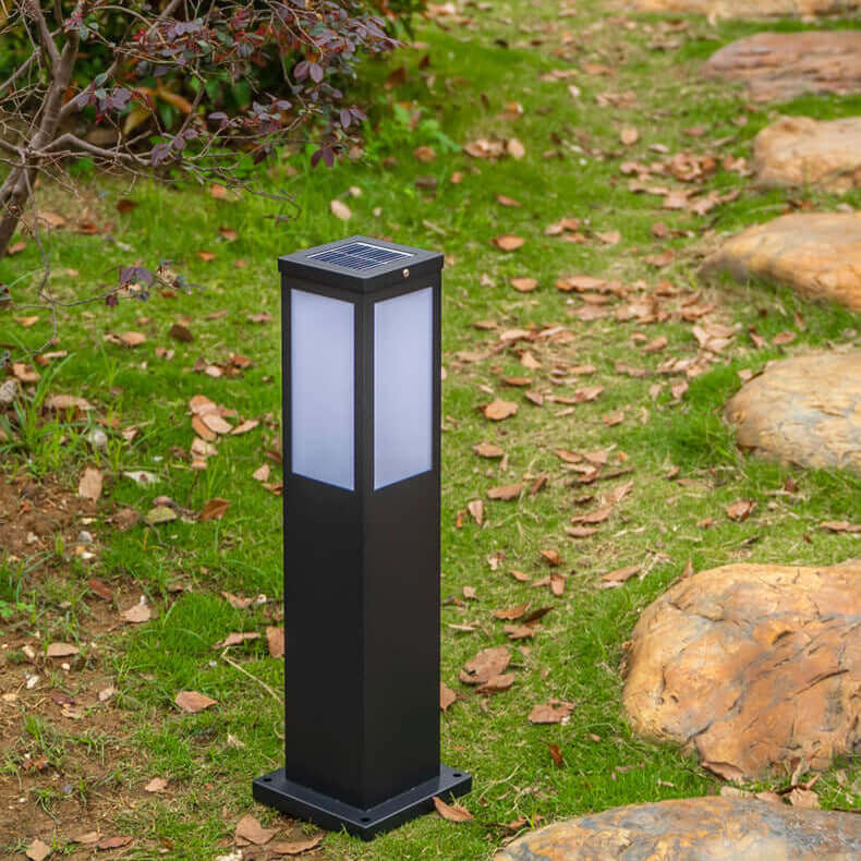 Moderne Buitenlantaarn - Vierkante LED Tuinlamp