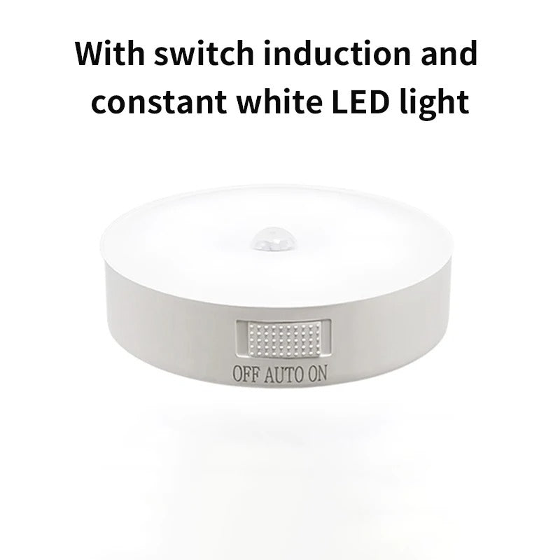 Alle onderdelen van de led lamp set inclusief magnetische wandhouder