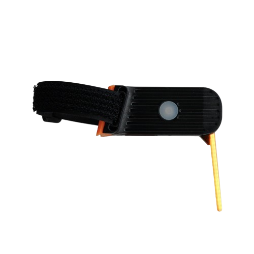 Oplaadbaar LED fietsachterlicht Photon Drop van dichtbij voor optimale zichtbaarheid.