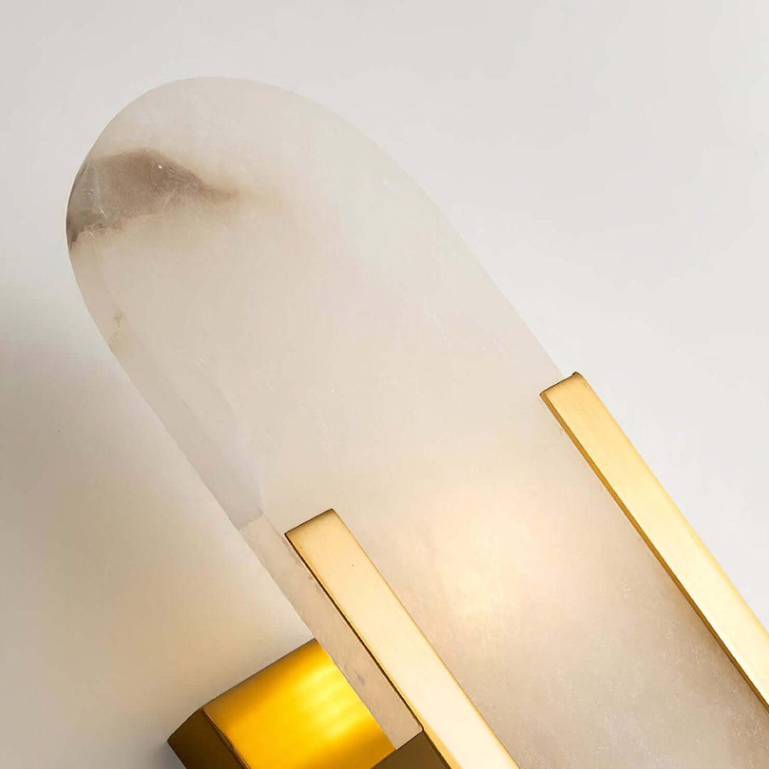 Moderne Wandlamp - Albast & Metaal