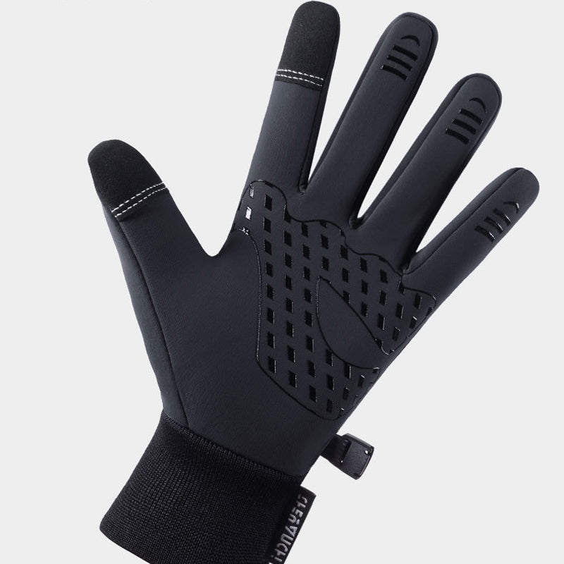 Verwarmbare winddichte winterhandschoenen voor dames en heren, bieden perfecte warmte bij outdoor activiteiten.