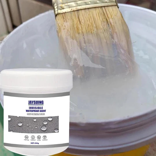 Beschermende coating die waterdruppels afstoot op oppervlak