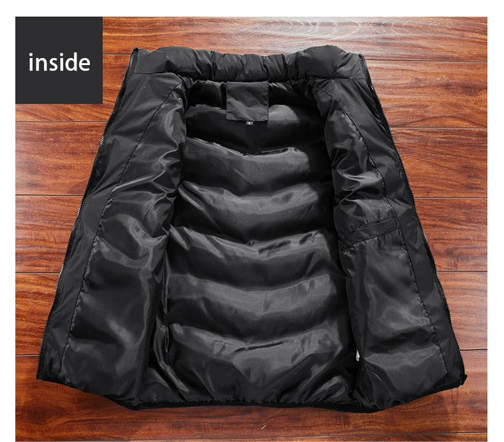 Gewatteerde Sammy Jackson bodywarmer heren, ideaal voor een casual winterlook.