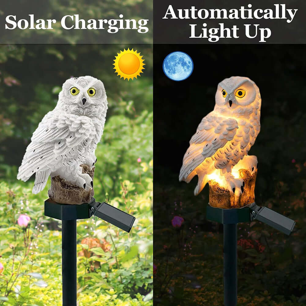 2x Solar Tuinlampen - Egel Design