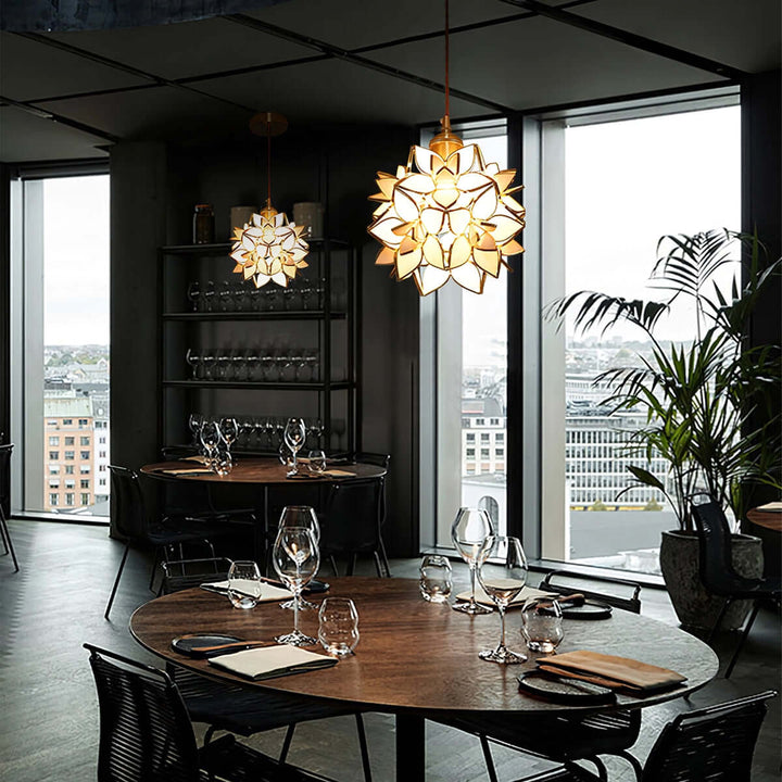 Elegante Hanglamp met Schelp Design
