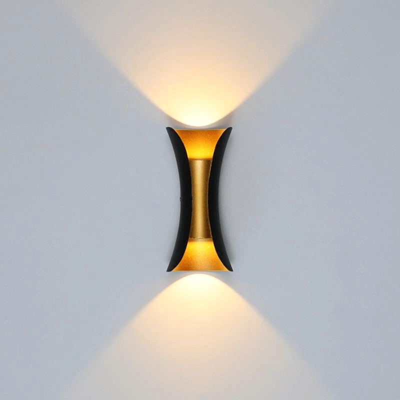 Buiten LED Aluminium Wandlamp - Waterdicht