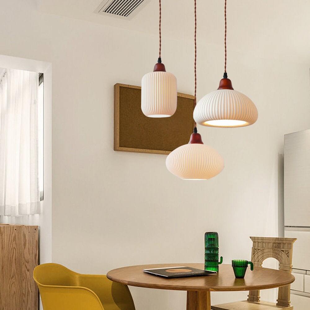 Stijlvolle Keramische Hanglamp - Rustiek Design