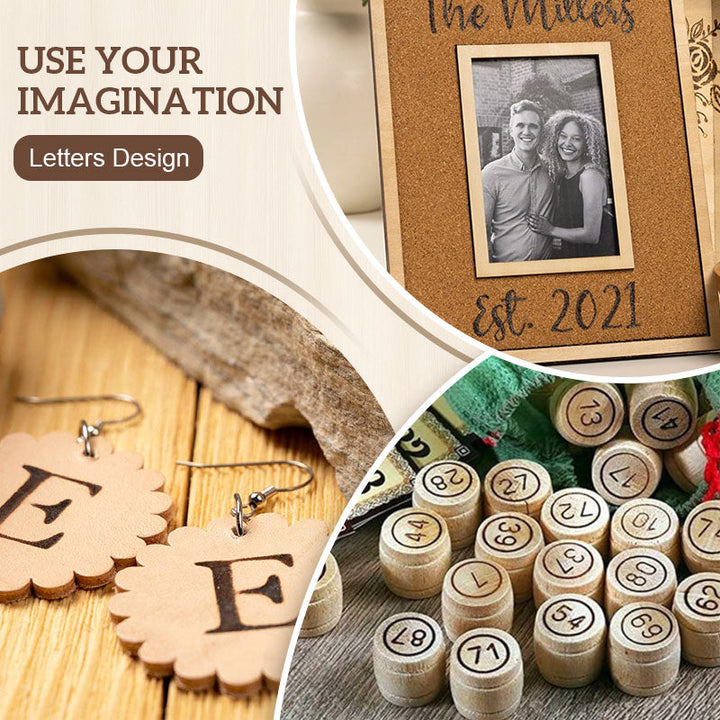 DIY-set voor houtverbranding en graveren