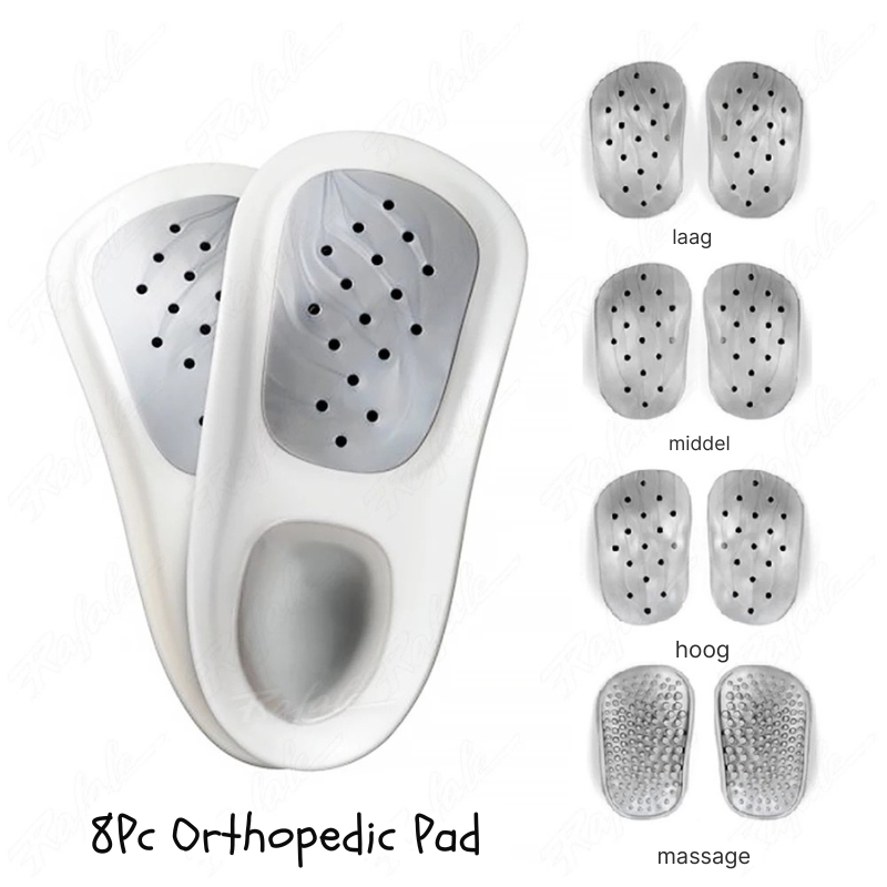 OrthoStep arch inlegzolen voor voetcorrectie en comfort, ideaal bij platvoeten en voetpijnverlichting.