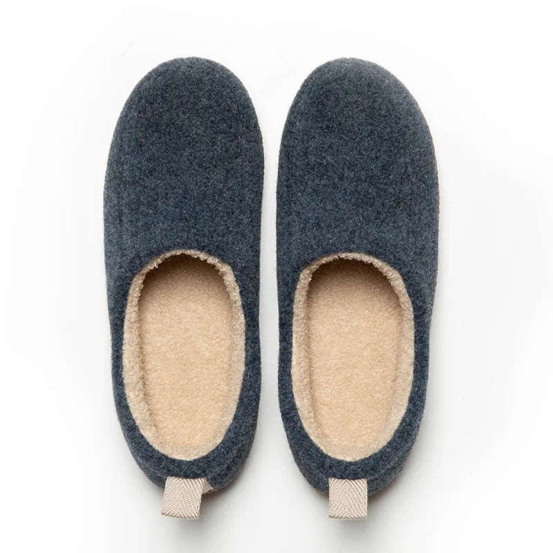 Dames Orthopedische Pantoffels – Warme Sloffen met Stevige Zool