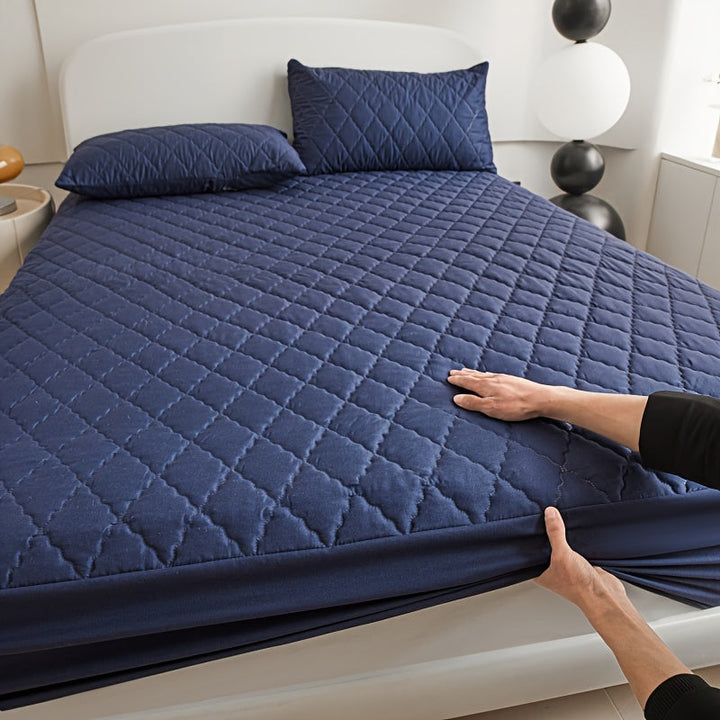 Slaapkamer essentials: comfortShield gewatteerde matrasovertrek