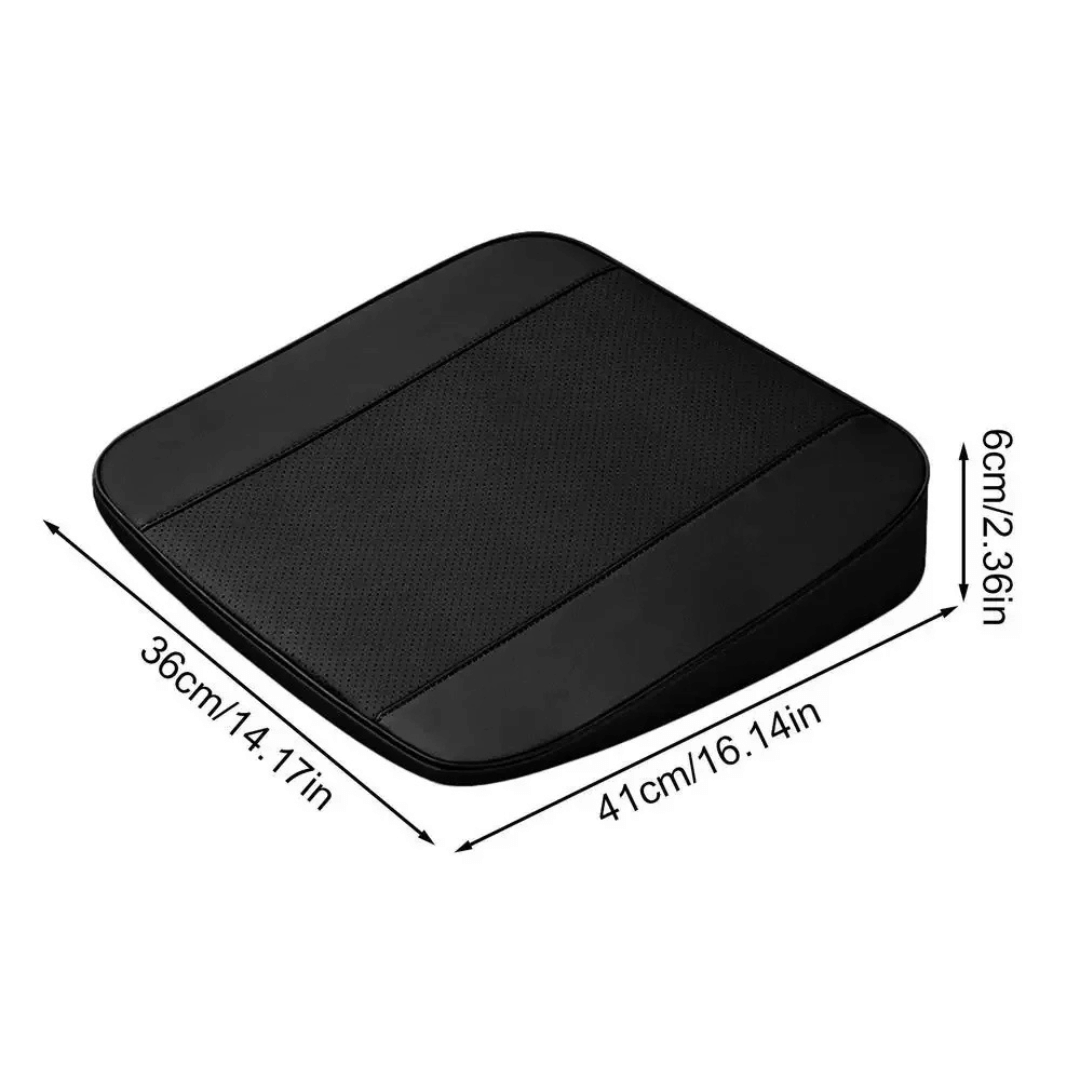 Memory foam autokussen in neutrale kleur voor elk interieur