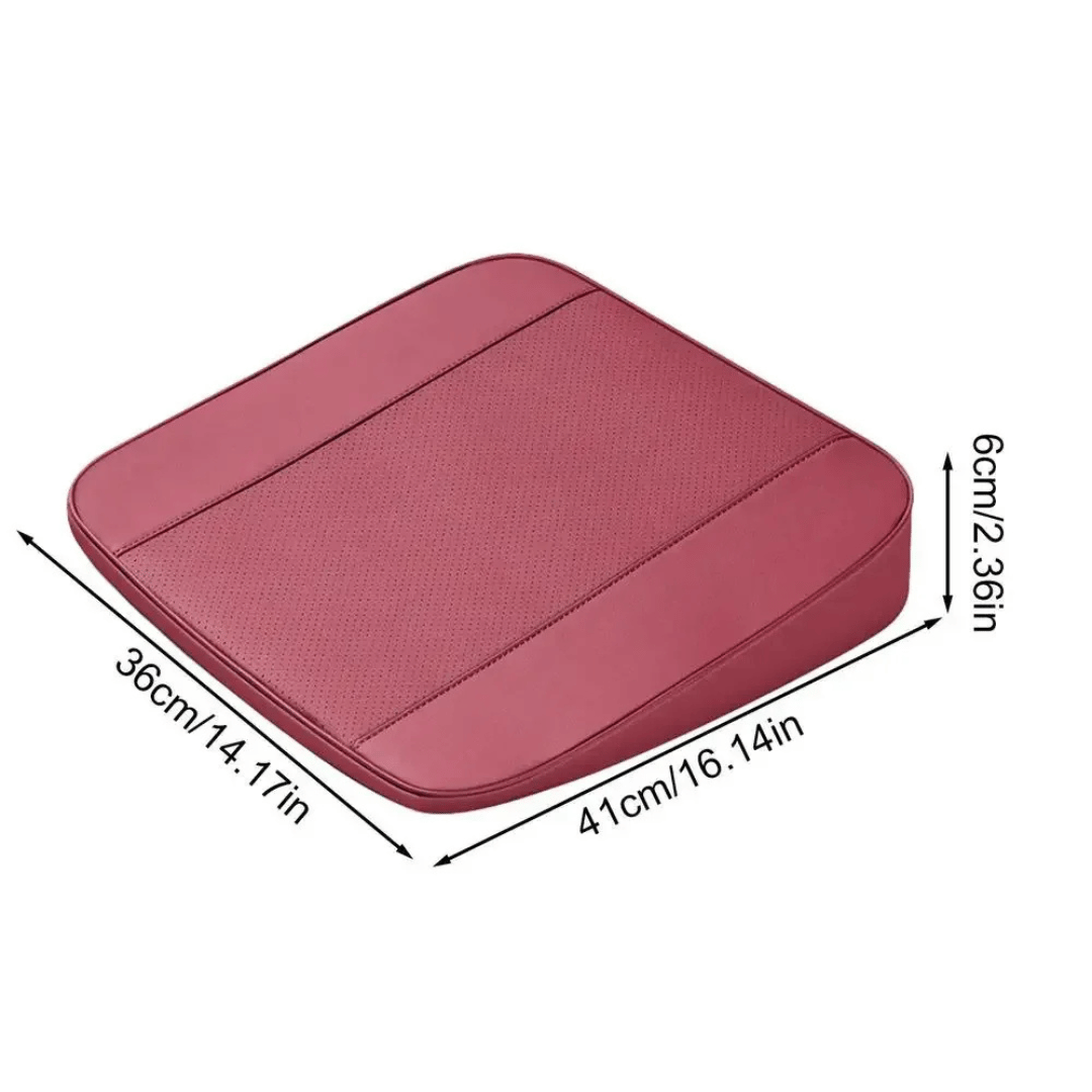 Zijkant van het ergonomische memory foam autokussen