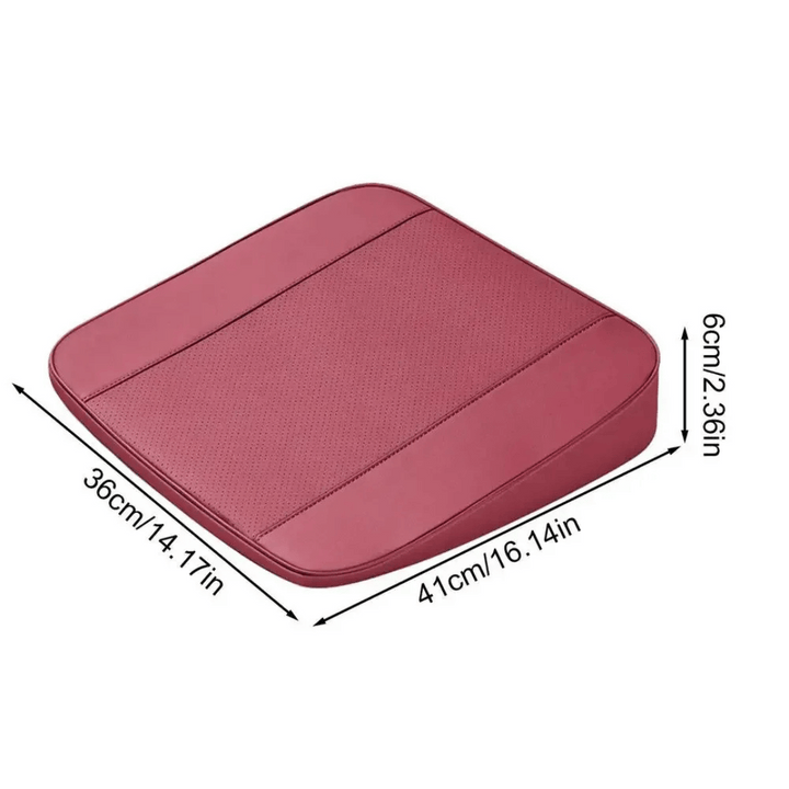 Zijkant van het ergonomische memory foam autokussen