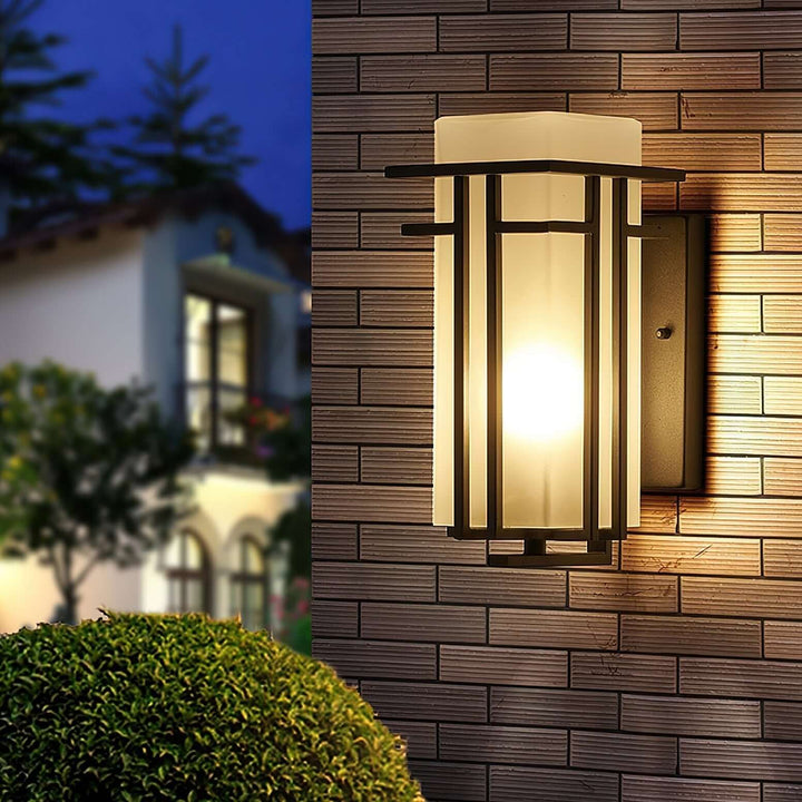 Buiten Wandlamp - IJzer & Glas