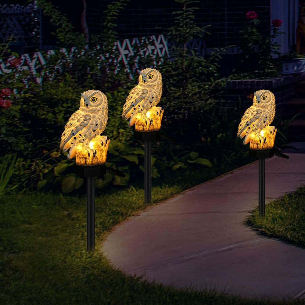 2x Solar Tuinlampen - Egel Design