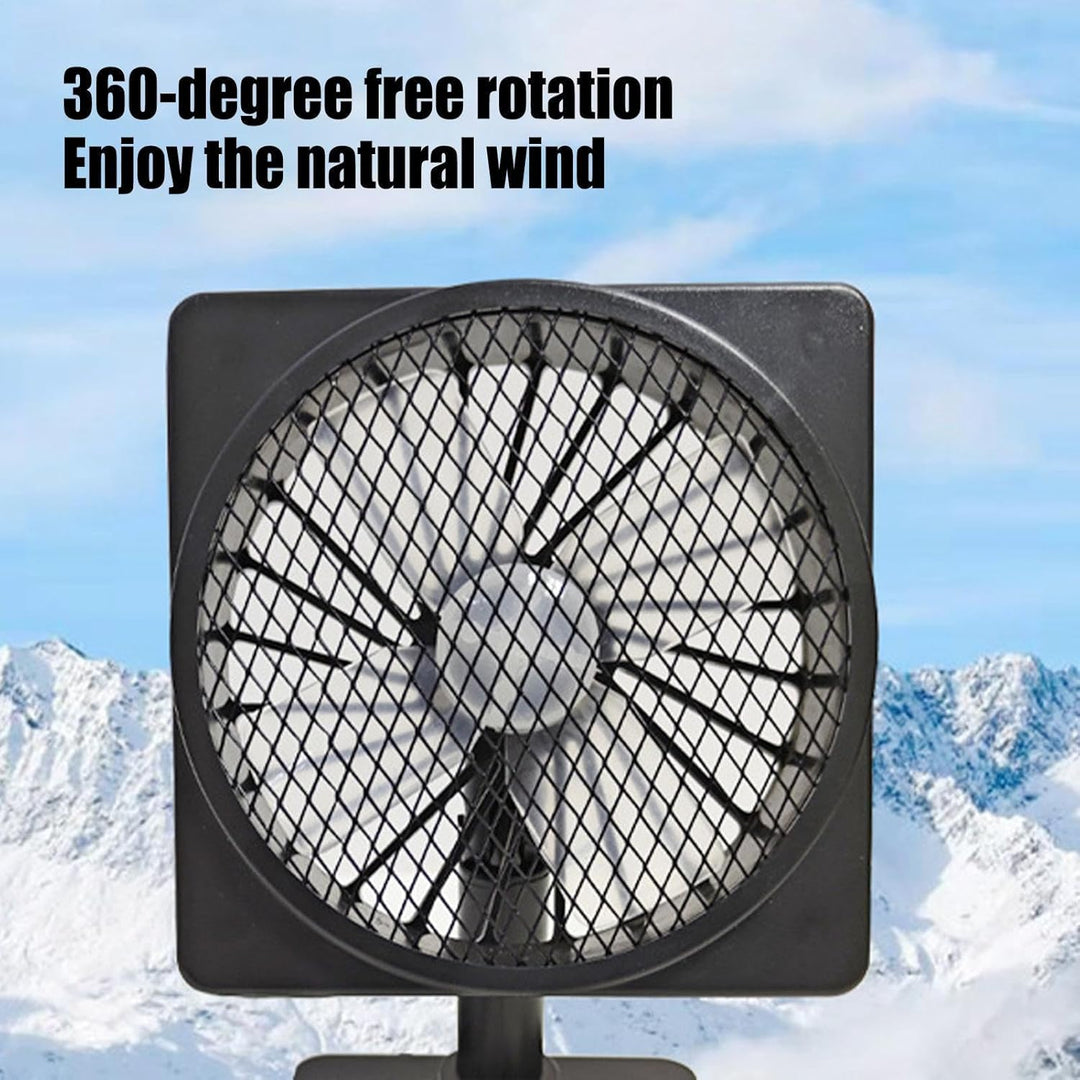Auto koelventilator met 12V USB-aansluiting. Zorgt voor frisse lucht en constante circulatie, ideaal voor lange ritten.